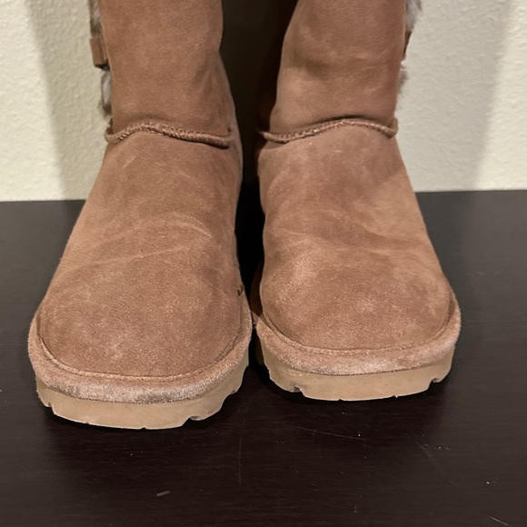 BearPaw Aize 8 Brown Winter Boots with Faux Fur - Picture 5 of 9